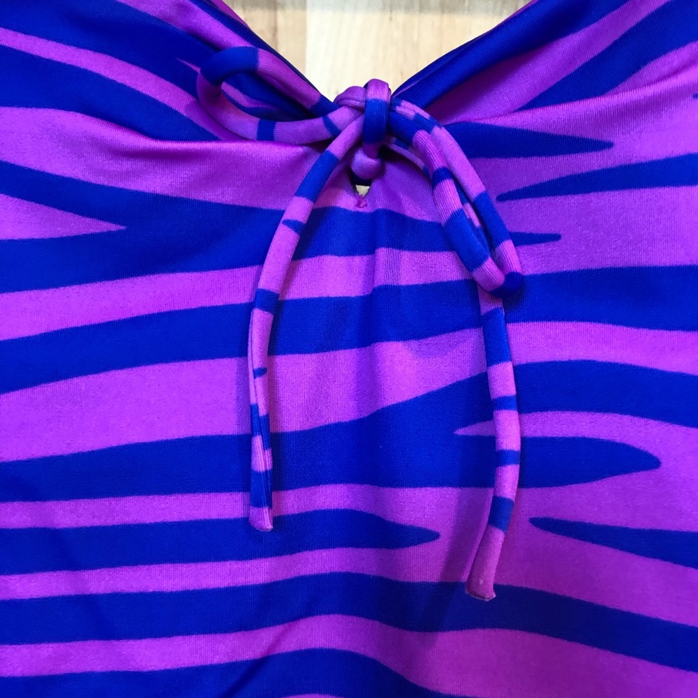 Victoria’s Secret Purple Tankini Bathing Swim Top - Picture 4 of 8